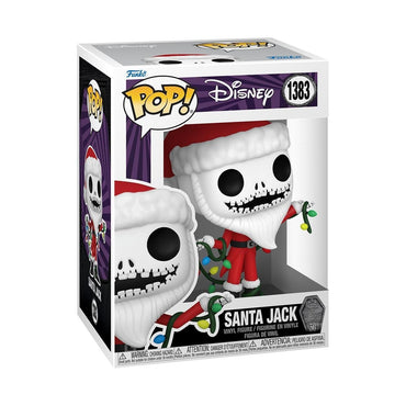Funko POP! Disney: The Night Before Christmas 30th - Santa Jack Skellington - Collectable Vinyl Figure - Gift Idea - Official Merchandise - for Kids & Adults FUNKO