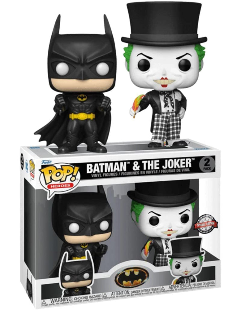 Funko Pop Batman & Joker 2-Pack 1989 - Funko Pop Limited Edition FUNKO