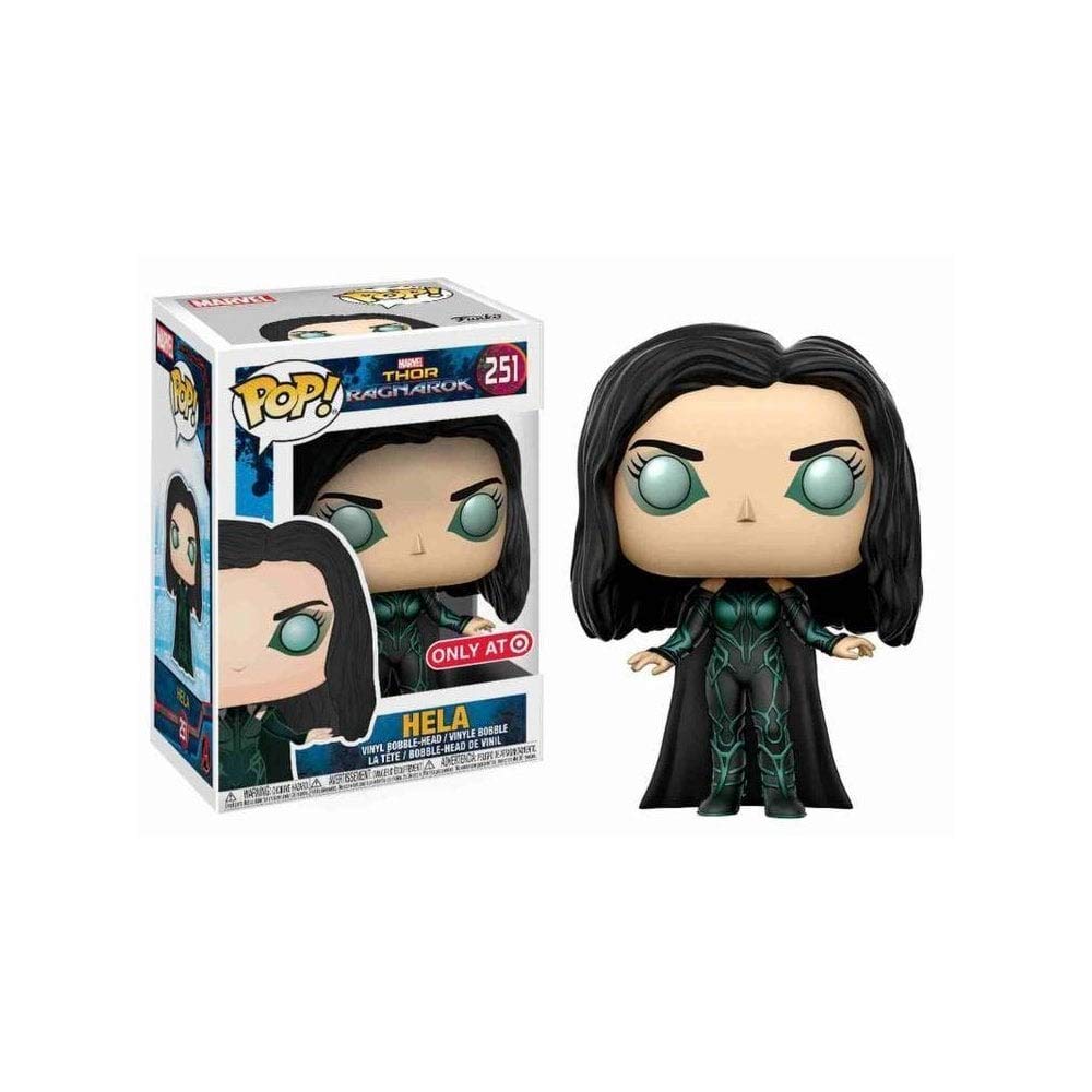 Funko Pop Marvel Thor Ragnarok Unmasked Hela Exclusive Bobble Head FUNKO