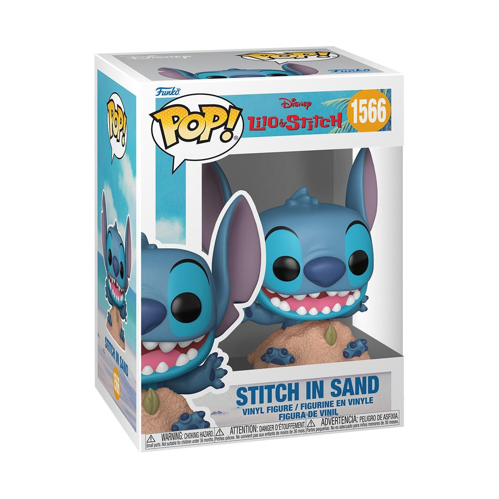 Funko Pop Disney: Lilo and Stitch - Stitch in Sand - Collectable Vinyl Figure - Gift Idea - Official Merchandise - Toys for Kids & Adults - Cartoon/Animation Fans - Model Figure for Collectors FUNKO