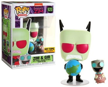 Funko POP! Television: Invader Zim - Zim & Gir #920 - Exclusive FUNKO
