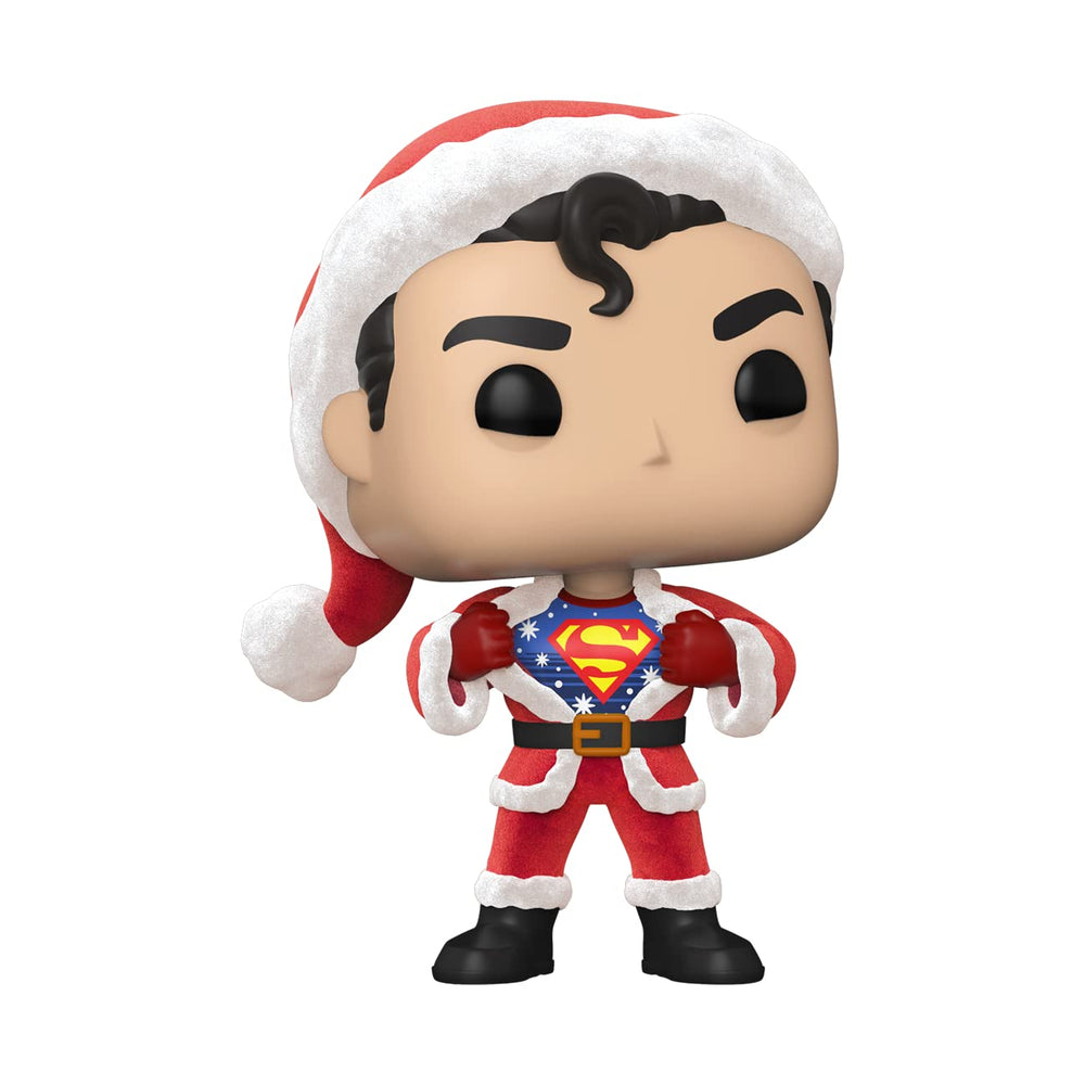 DC Super Heroes - POP N° 353 - Superman Flocked Special Edition FUNKO