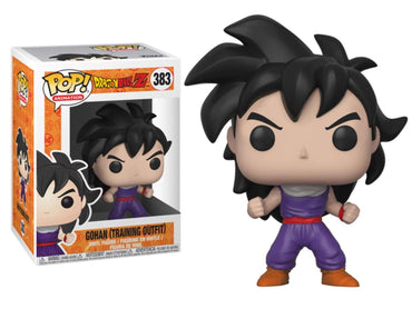 Funko Pop Animation: Dragonball Z - Gohan (Training Outfit) Collectible Figure, Multicolor FUNKO