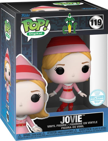 Funko POP! Digital: Elf - Jovie (Legendary) (NFT Release 1600 Pieces) #119 FUNKO