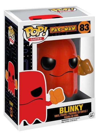 Funko POP Games: Pac-Man - Blinky Action Figure FUNKO