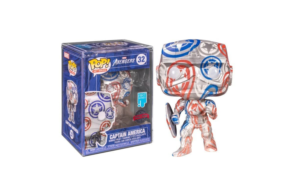 Funko Pop! Art Series: Marvel Avengers - Captain America (Special Edition) FUNKO