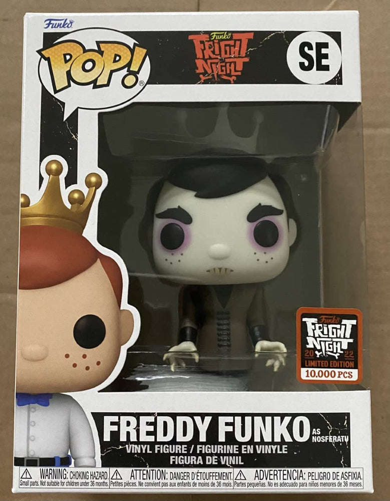 Funko Pop! 2022 Fright Night Box of Fun Freddy as Nosferatu FUNKO