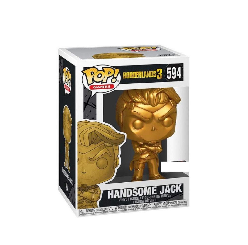 Funko Pop! Borderlands 3 Handsome Jack Metallic Gold Exclusive FUNKO