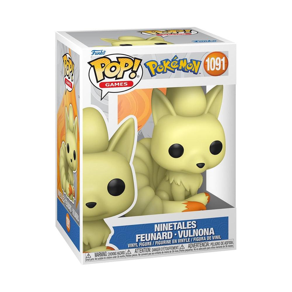 Funko Pop! Games: Pokemon - Ninetails - Ninetales - Collectable Vinyl Figure - Gift Idea - Official Merchandise - Toys for Kids & Adults - Games Fans - Model Figure for Collectors and Display FUNKO