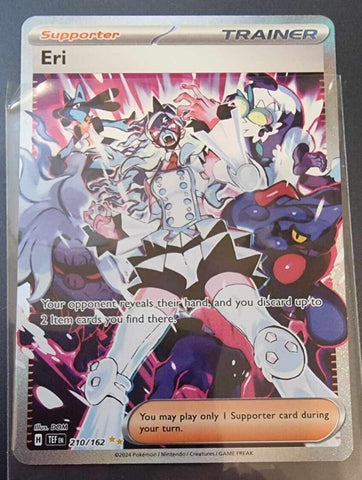 Pokemon – Eri 210/162 - Temporal Forces – Special Illustration Rare – Holo Foil Card Pokémon