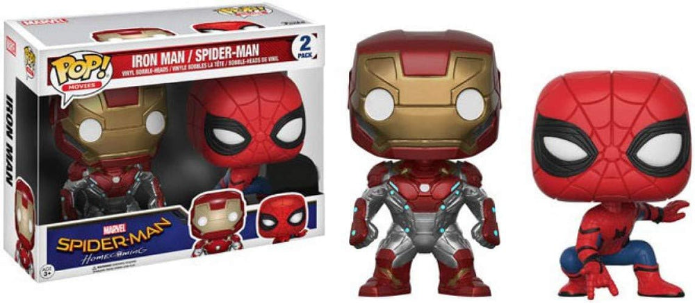 POP! Marvel: Spider-Man Homecoming 2-pack Iron Man & Spider-Man FUNKO