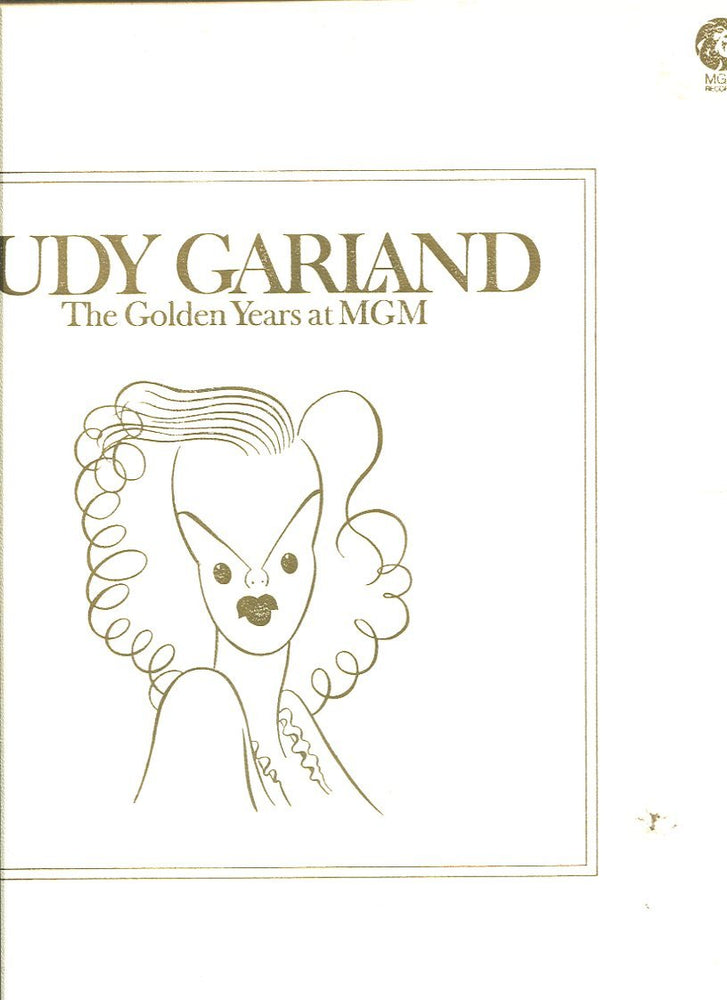 JUDY GARLAND: THE GOLDEN YEARS AT MGM TWO-LP SET /ALL THE HITS FROM THE MUSICALS [Vinyl] JUDY GARLAND VINYL