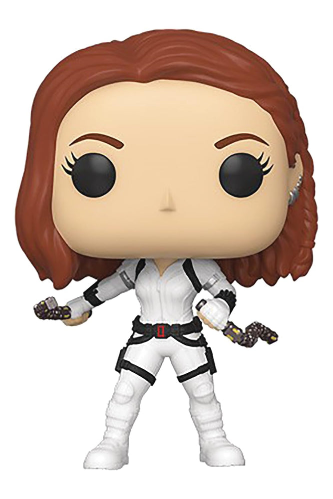 Funko Pop! Marvel: Black Widow – Black Widow in White Suit Vinyl Bobblehead FUNKO