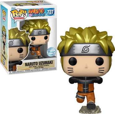 Pop Figure [Exclusive] Naruto: Naruto Running (Metallic) [727] FUNKO