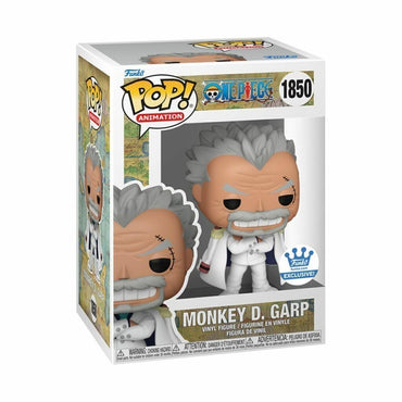 Funko Pop Anime – One Piece Monkey D. GARP #1850 | Official Vinyl Figure with Detailed Design | Navy Vice Admiral and Luffy's Grandpa | Anime Fan Edition | Window Box FUNKO