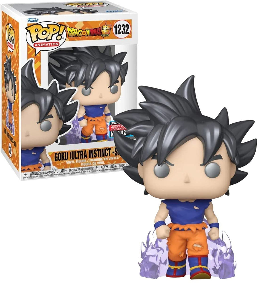 Pop! Dragon Ball Super - Goku Ultra Instinct Signal - Metallic Pop! Vinyl Figure (2022 Fall Exclusive Convention) FUNKO
