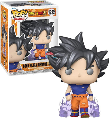 Pop! Dragon Ball Super - Goku Ultra Instinct Signal - Metallic Pop! Vinyl Figure (2022 Fall Exclusive Convention) FUNKO