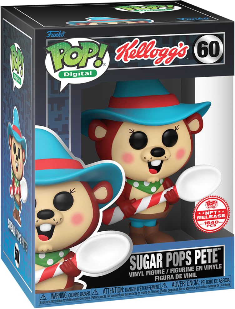 Funko Pop! Digital: Kellogg's - Sugar Pops Pete (NFT Release) #60 (1640 pcs) FUNKO