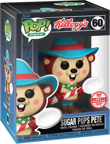 Funko Pop! Digital: Kellogg's - Sugar Pops Pete (NFT Release) #60 (1640 pcs) FUNKO