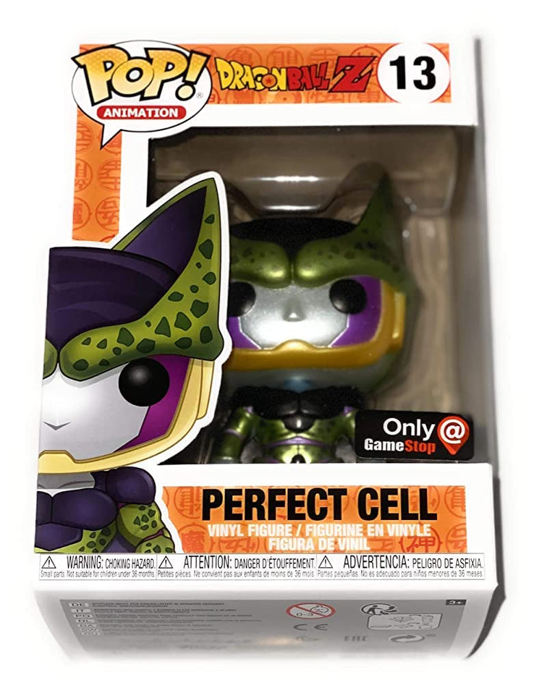 Funko POP! Anime: Dragonball Z Perfect Cell- Metallic -Exclusive FUNKO