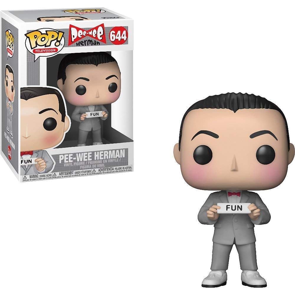 Funko POP! TV: Pee wee's Playhouse Pee Wee Herman Collectible Figure, Multicolor FUNKO
