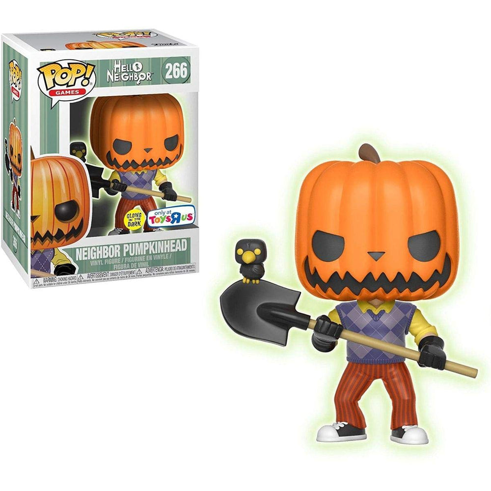 Funko POP! Games Hello Neighbor Pumpkinhead 3.75" Vinyl Figure FUNKO