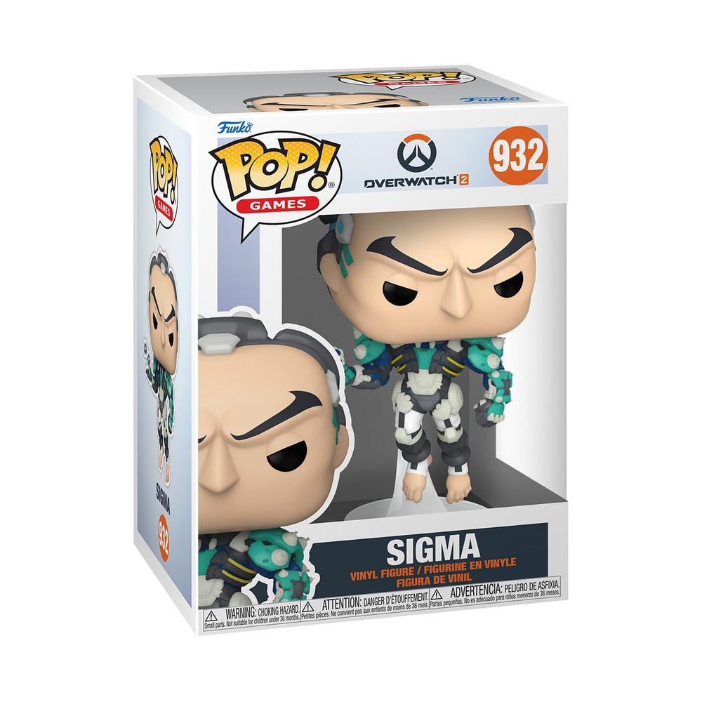 Funko POP! Games: Overwatch 2 - Sigma - Overwatch - Collectable Vinyl Figure - Gift Idea - Official Merchandise - for Kids & Adults - Video Games Fans - Model Figure for Collectors and Display FUNKO