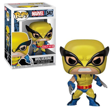 Funko Pop Marvel 547 Wolverine Metallic Edition Target Sticker FUNKO