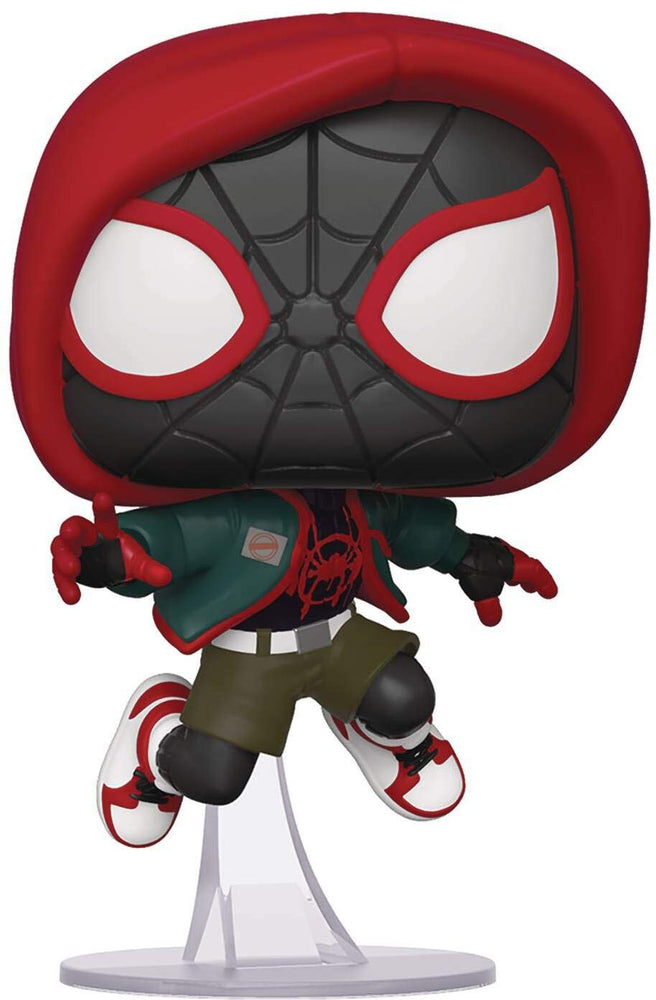 Funko Pop! Marvel: Spider-Man Into The Spiderverse: Casual Miles Morales Vinyl Figure, Multicolor, Standard FUNKO