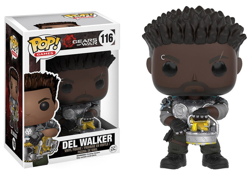 Funko POP Games: Gears of War - Del (Armored) Action Figure FUNKO