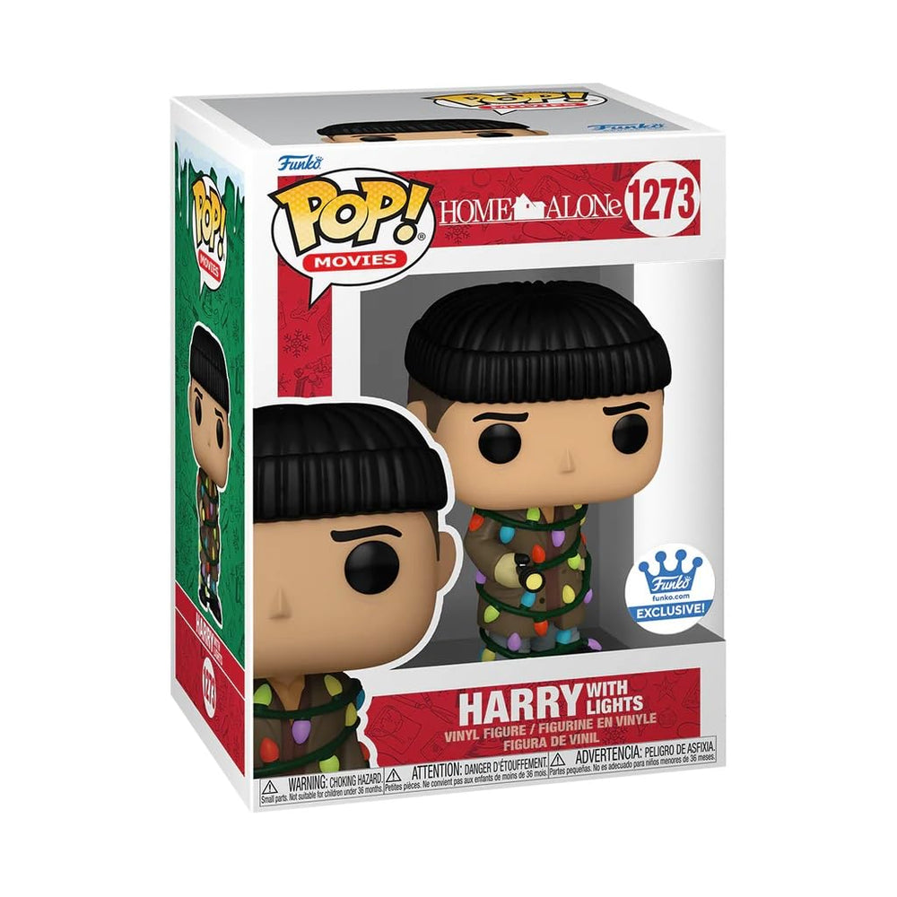 Funko POP! Home Alone - Harry with Lights Vinyl Figure, 3.85 inches FUNKO