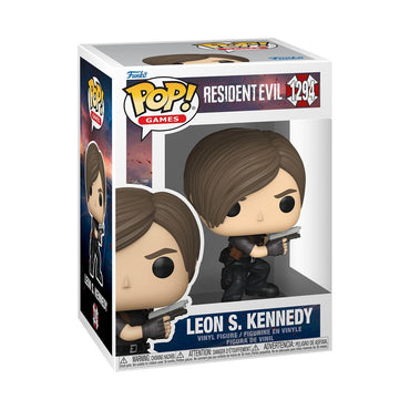 Funko Pop! Games: Resident Evil - Leon S. Kennedy - Collectable Vinyl Figure - Gift Idea - Official Merchandise - Toys for Kids & Adults - Video Games Fans - Model Figure for Collectors and Display FUNKO