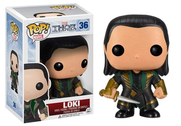 Funko POP Marvel Bobble Thor Movie 2 Loki Action Figure FUNKO