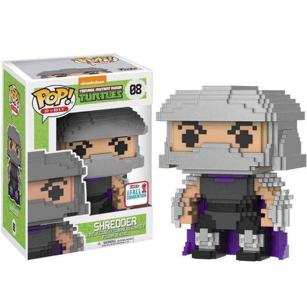 Funko POP Teenage Mutant Ninja Turtles 08 Shredder 8-bit Convention 2017 FUNKO
