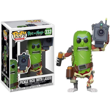 Funko Pop! Animation: Rick & Morty - Pickle Rick with Laser Collectible Figure FUNKO