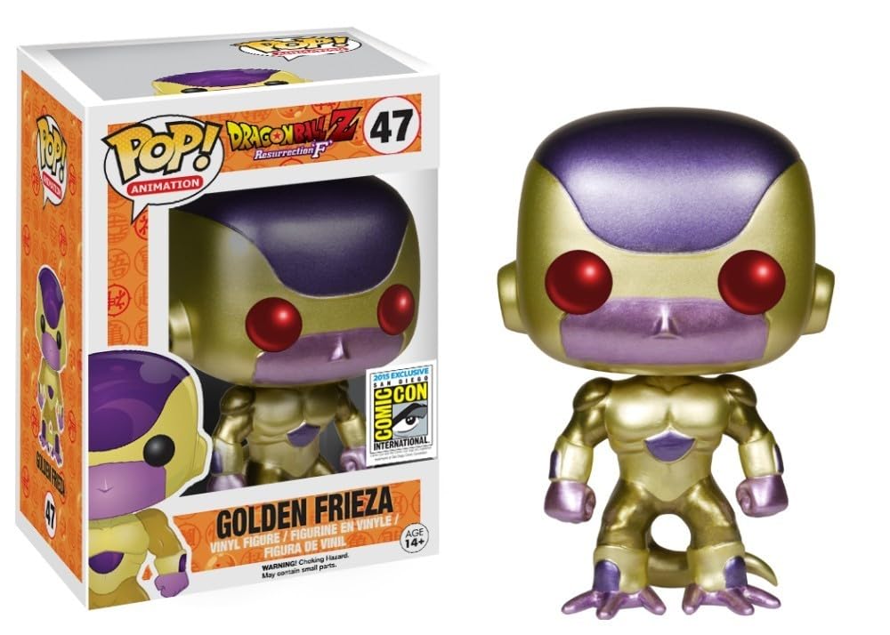 Funko Pop Golden Frieza No. 47 Action Figure with Red Eyes FUNKO