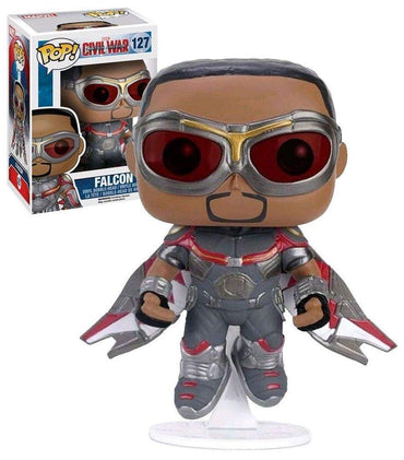 Funko Marvel Civil War Funko POP! Marvel Falcon Exclusive Vinyl Bobble Head #127 FUNKO