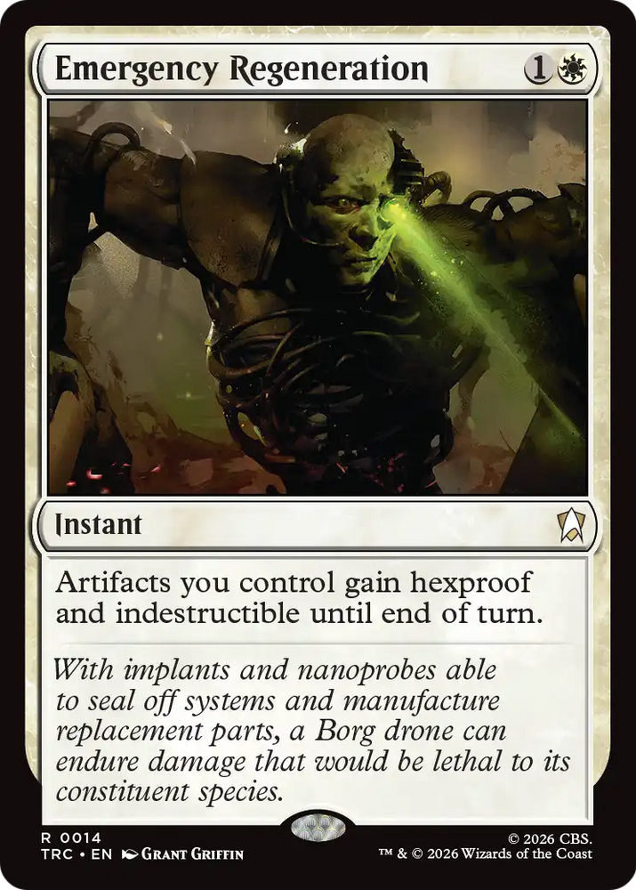 Emergency Regeneration (Surge Foil) [Star Trek Commander] Magic: The Gathering