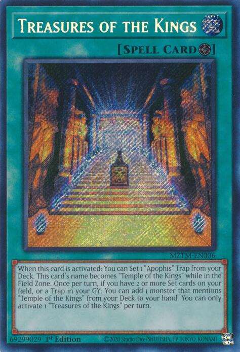 Treasures of the Kings [MZTM-EN006] Secret Rare Yu-Gi-Oh!