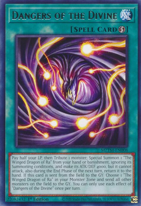 Dangers of the Divine [MZTM-EN008] Rare Yu-Gi-Oh!