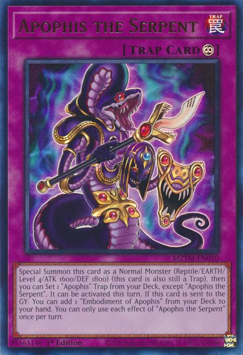 Apophis the Serpent [MZTM-EN010] Ultra Rare Yu-Gi-Oh!