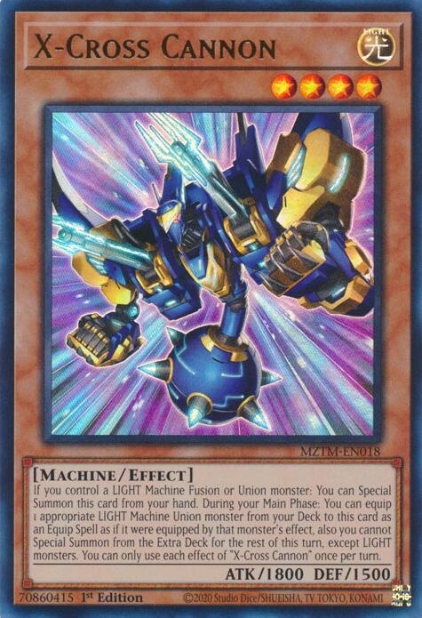 X-Cross Cannon [MZTM-EN018] Ultra Rare Yu-Gi-Oh!