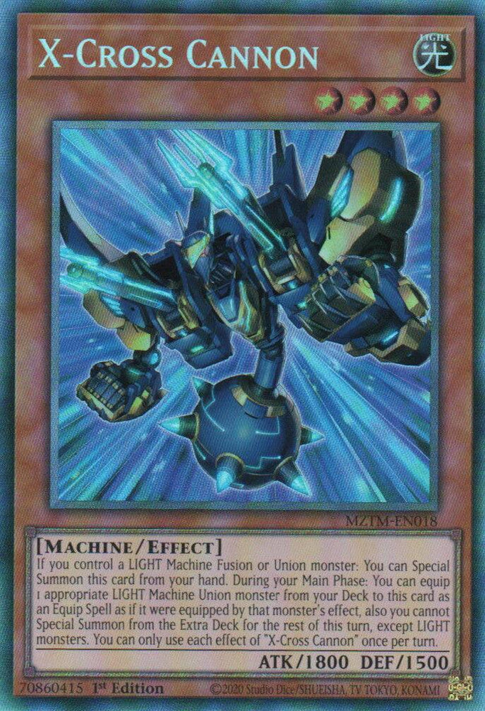 X-Cross Cannon (Collector's Rare) [MZTM-EN018] Collector's Rare Yu-Gi-Oh!