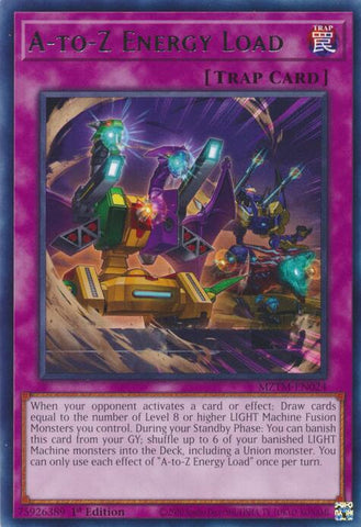 A-to-Z Energy Load [MZTM-EN024] Rare Yu-Gi-Oh!