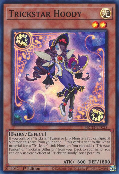 Trickstar Hoody [MZTM-EN025] Super Rare Yu-Gi-Oh!