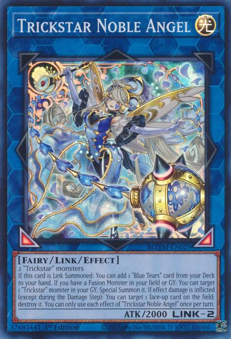 Trickstar Noble Angel [MZTM-EN029] Super Rare Yu-Gi-Oh!