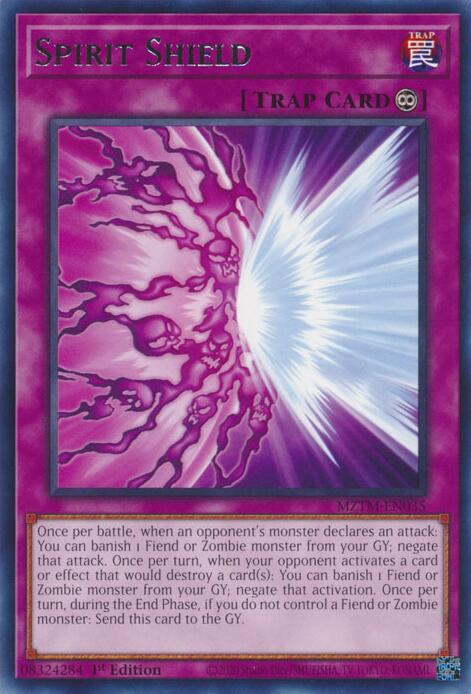 Spirit Shield [MZTM-EN035] Rare Yu-Gi-Oh!