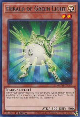 Herald of Green Light [MZTM-EN062] Rare Yu-Gi-Oh!