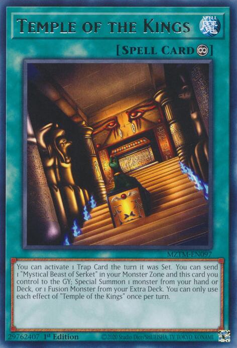 Temple of the Kings [MZTM-EN097] Rare Yu-Gi-Oh!