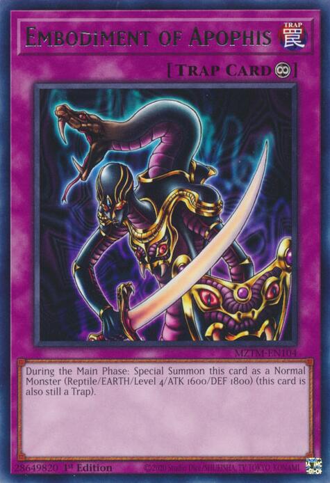 Embodiment of Apophis [MZTM-EN104] Rare Yu-Gi-Oh!